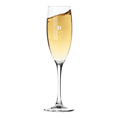 Champagneglas graveren Champagneglas graveren