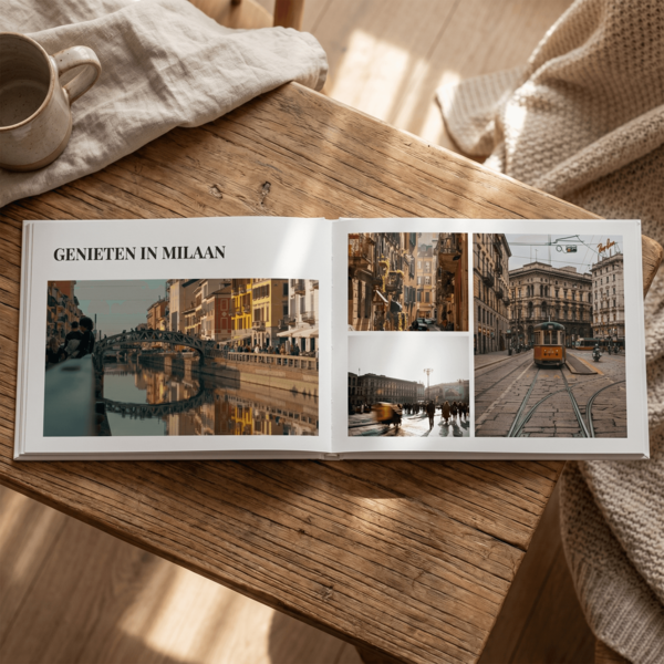 Fotoboek hoofdstuk stad