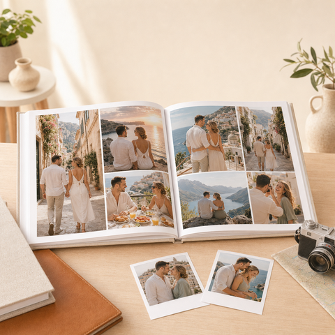 Huwelijksreis fotoboek maken Huwelijksreis fotoboek maken