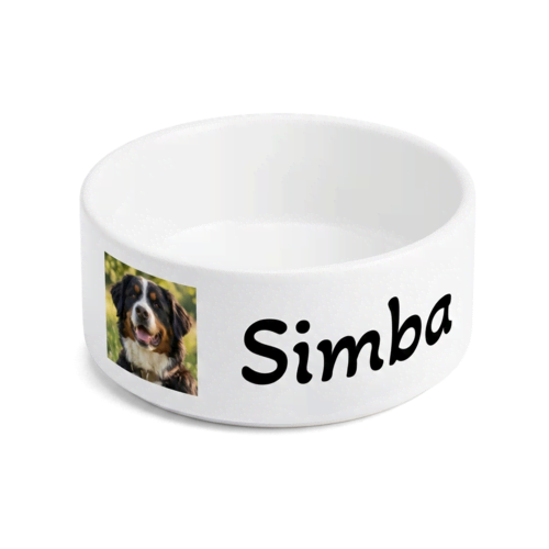 Voerbak met naam simba Voerbak met naam simba