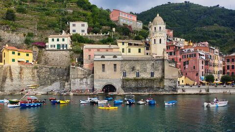 Huizen in Cinque Terre