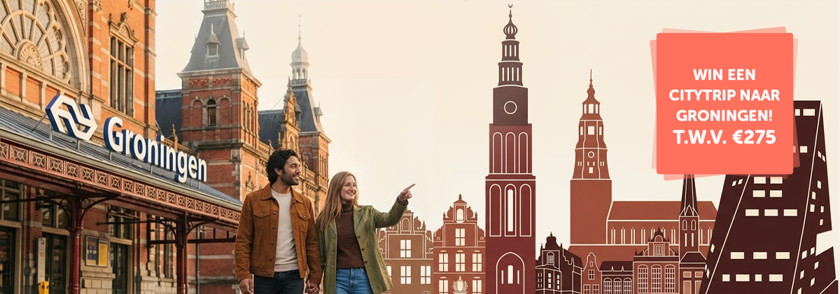 Win een citytrip! Met 2 personen naar Groningen