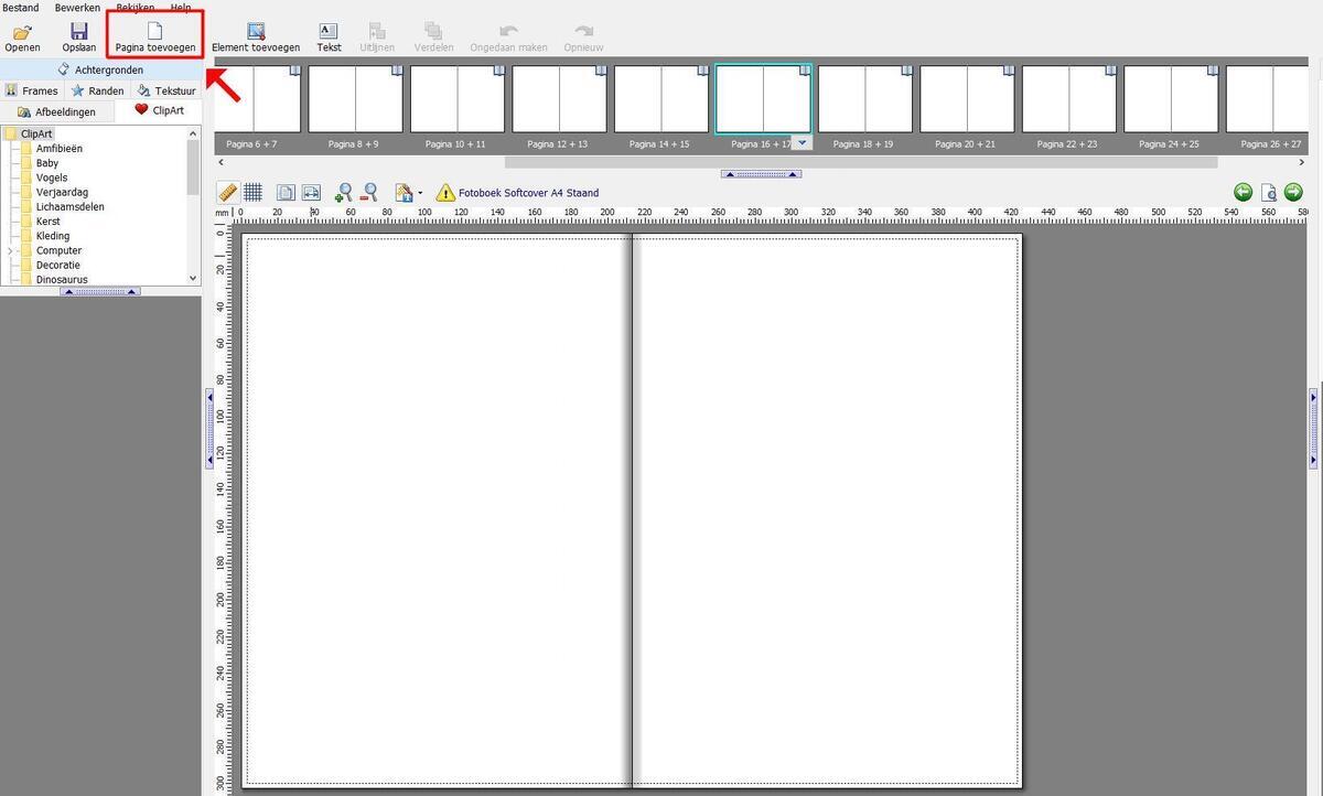 Extra pagina toevoegen Offline Software Extra pagina toevoegen Offline Software