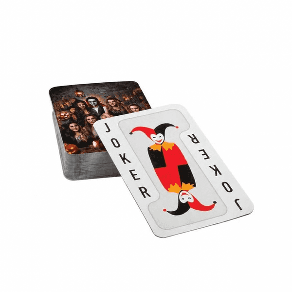 Gepersonaliseerde Halloween-speelkaarten Gepersonaliseerde Halloween-speelkaarten
