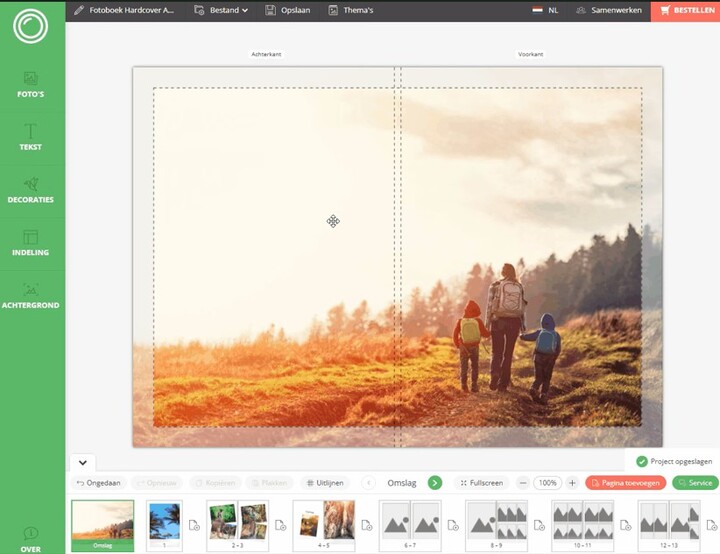 nieuwe functies online editor
