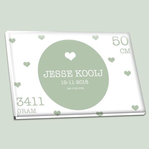 Canvas kraamcadeau Canvas kraamcadeau