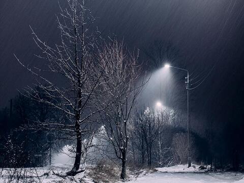 Foto met sneeuw Foto met sneeuw