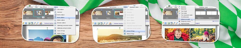 Fotofabriek Software Tips Uitlijnen