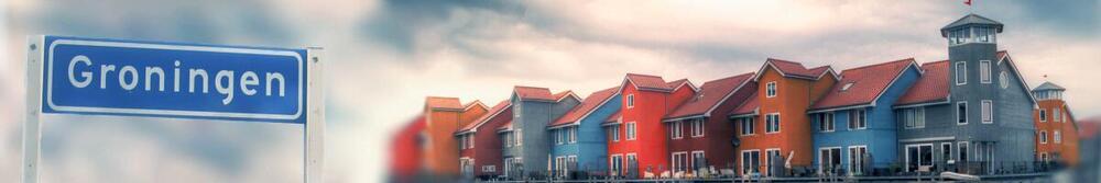 Reitdiephaven met groningen bord Reitdiephaven met groningen bord