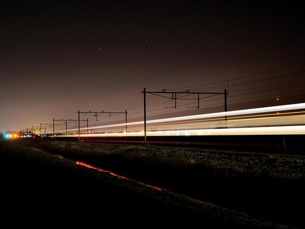 Creatief met sluitertijd Voorbeeld van een goed gebruik van lange sluitertijd