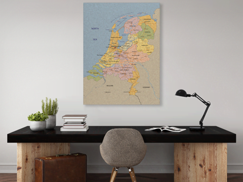 Landkaart Nederland Landkaart Nederland