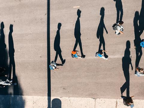 Creatief met schaduw Creatief met schaduw